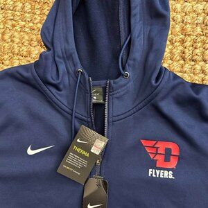 Dayton Flyers Nike Therma Full Zip Hoodie (Large)